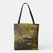 Schouder Canvas tas - Schroef op Login Pond (Achterkant)