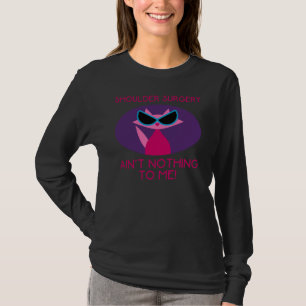 Schouder chirurgische ingreep voor vrouwen t-shirt