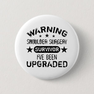 Schouder Humor chirurgie Ronde Button 5,7 Cm