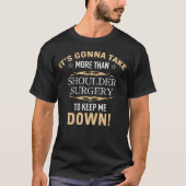 Schouder Humor chirurgie T-shirt (Voorkant)