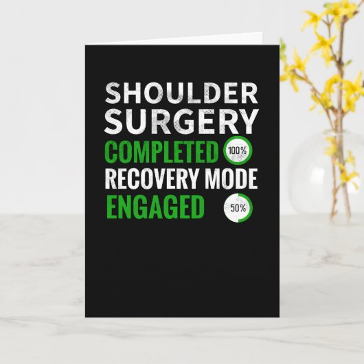 Schouder operaties herstellen | Schoudervervanging Kaart (Gele Bloem)