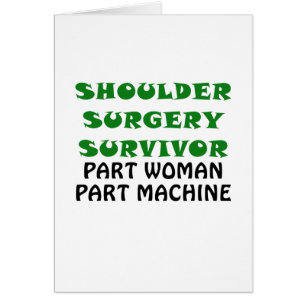 Schouder Survivor Part Woman Part Machine
