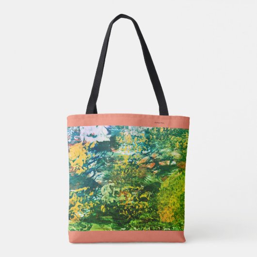 Schouder Tas "Green Meadow" (Achterkant)