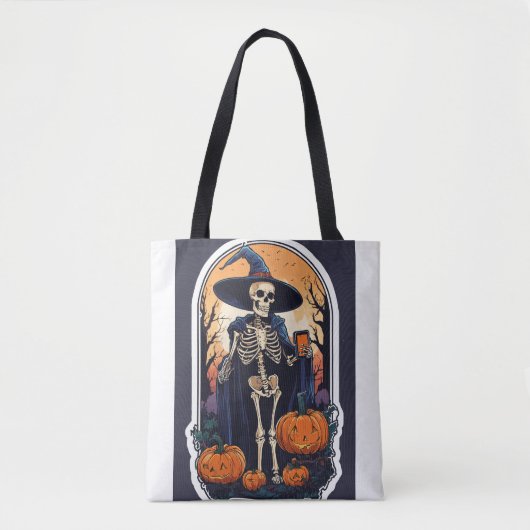 Schouder Tas Horror print (Voorkant)
