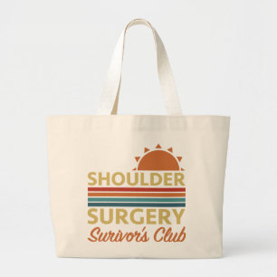 Schouderchirurgie Herstel Humor Grote Tote Bag