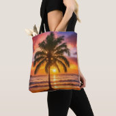 Schoudermachine canvas tas (Dichtbij)