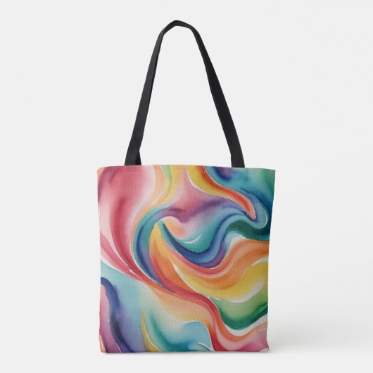 Schoudermachine Canvas tas (Achterkant)