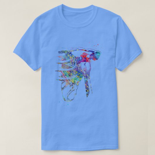 Schouderontwrichting 1 t-shirt (Design voorkant)