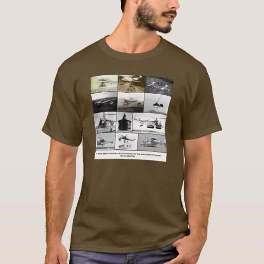 Schouders van helikopters t-shirt (Voorkant)