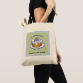 Schouderschuif dessert Cake Sturdy Tote Bag (Dichtbij)