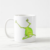 Schouderstandaard Yoga Kikker Koffiemok (Links)