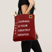 Schoudertas - Dappere Vibe Tote Bag (Dichtbij)
