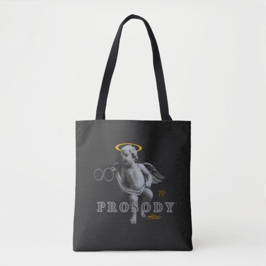 Schoudertas (donkergrijs) tote bag (Voorkant)