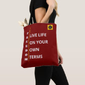 Schoudertas - Freedom Vibe Tote Bag (Dichtbij)