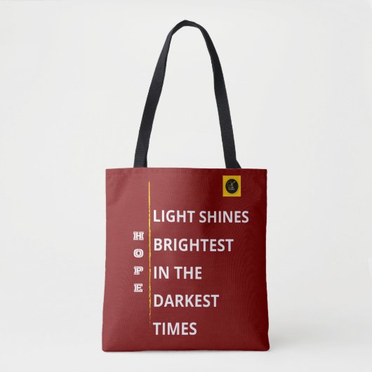 Schoudertas - Hope Vibe Tote Bag (Voorkant)