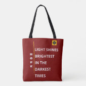 Schoudertas - Hope Vibe Tote Bag (Achterkant)
