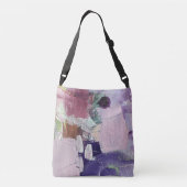 Schoudertas in roze marshmallow-design crossbody tas (Achterkant)