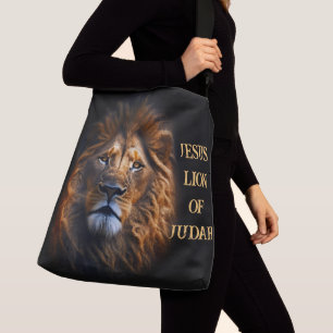 Schoudertas Jesus Christus Leeuw Van Juda Crossbody Tas