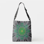Schoudertas Jimette Design Mandala Crossbody Tas (Achterkant)