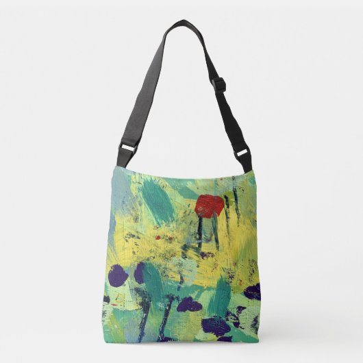 Schoudertas met Field & Meadow Design Crossbody Tas (Voorkant)