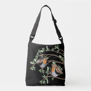 schoudertas met rookkanalen crossbody tas