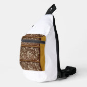Schoudertas met uniek goud design sling bag (Rechterhoek)
