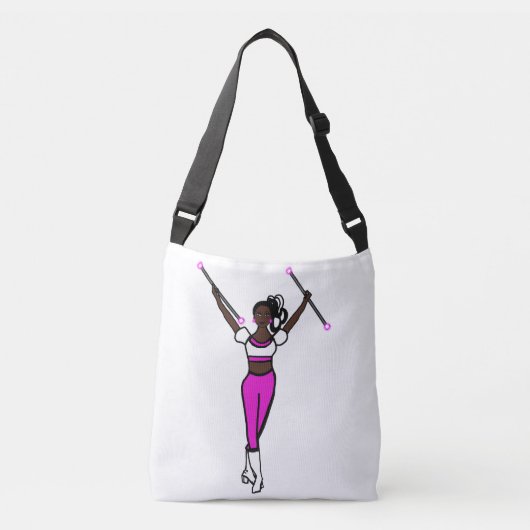 Schoudertas Oktober Roze Crossbody Tas (Voorkant)