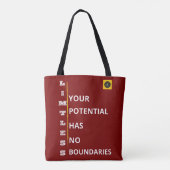 Schoudertas - Onbeperkte Vibe Tote Bag (Achterkant)