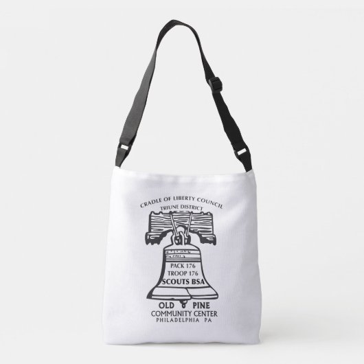 Schoudertas over het lichaam crossbody tas (Achterkant)