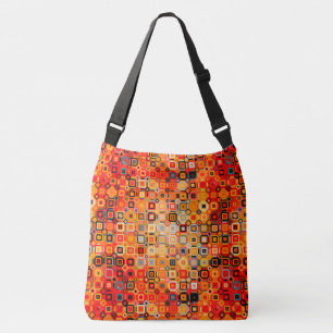 schoudertas van heerlijk verbrand sinaasappel vint crossbody tas