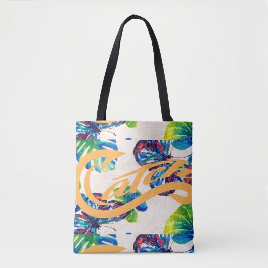Schoudertas. Vang. Vlinders. Tote Bag (Voorkant)