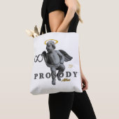 Schoudertas (wit) tote bag (Dichtbij)