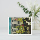  schouderwand en chalkware briefkaart (Staand voorkant)