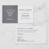  schouderwerker witzwoegen aanbevelingskaartje (Voorkant / Achterkant)