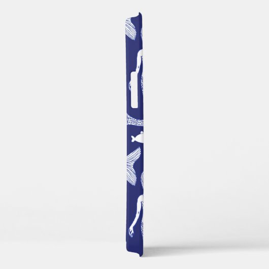 Schouderzeemeermin en vispatroon in  vorm; Case-Mate iPhone case (Achterkant / Rechts)