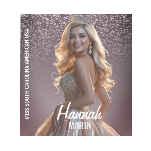 Schouwspel Handtekeningblok Midnight Sparkle Notit Notitieblok (Voorkant)