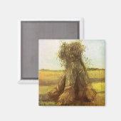 Schoven Tarwe door Vincent van Gogh Magneet (Voorkant / Achterkant)