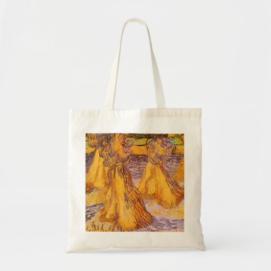 Schoven Tarwe door Vincent van Gogh Tote Bag (Voorkant)