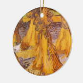 Schoven Tarwe van Vincent van Gogh Keramisch Ornament (Links)