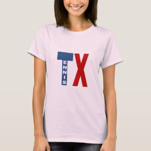 Schoze T-shirt voor dames DESIGN TEXAS TENNIS