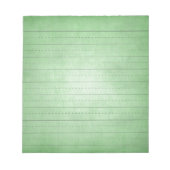 SCHPPR GREEN SCHOOL LINED PAPER EDUCATION BACKGROU NOTITIEBLOK (Voorkant)