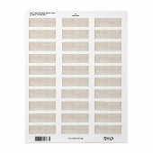 SCHPPR WRINKLED WHITE RULED SCHOOL LINED PAPER EDU ETIKET (Full Sheet)