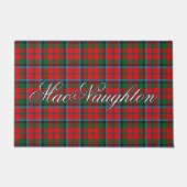Schraait Vista Clan MacNaughton MacNachtan Tartan Deurmat (Voorkant)