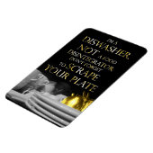 Schraap je Bord 2 (Vaatwasser Magnet) (Golden) Magneet (Linkerzijde)