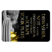 Schraap je Bord 2 (Vaatwasser Magnet) (Golden) Magneet (Horizontaal)