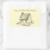 Schraapboek voor kettingkatten rechthoekige sticker (Tas)