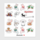 Schraapboekje met getikte glasvezel sticker (Vel)