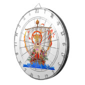 Schraapschip Dartbord (Voorkant Rechts)