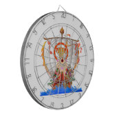 Schraapschip Dartbord (Voorkant Links)