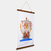 Schraapschip Hangend Wandkleed (Gebogen)